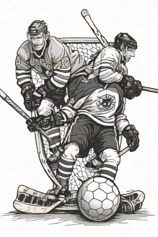 Hockey And Soccer And Birth Date Incorporated Within