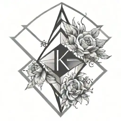 Bej And Jwj In A Diamond Shape With A K In The Middle
