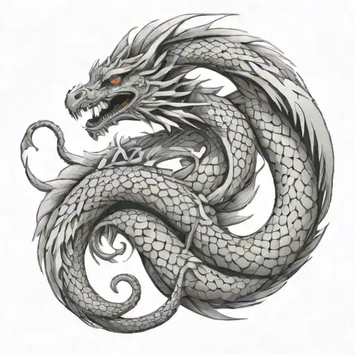 A Dragon Coiled