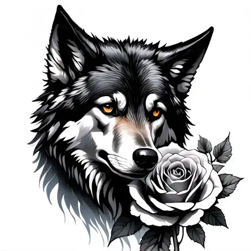 Wolf And Fog Roses
