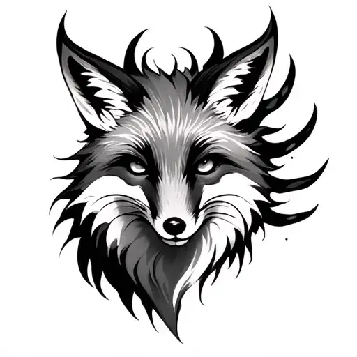 Fox With Nine Tails Realistic