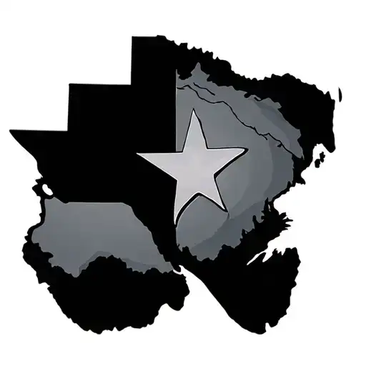 Texas State Outline
