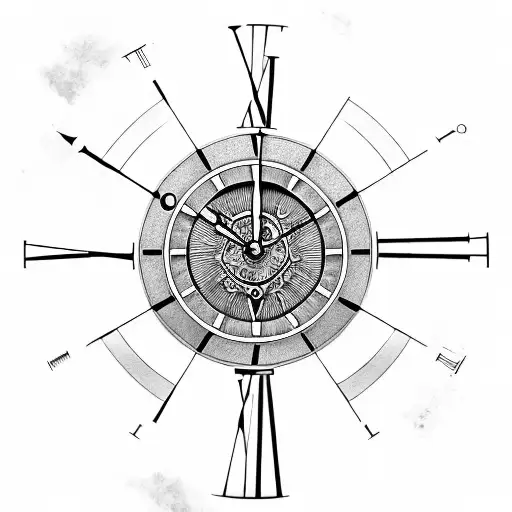 Wood Grandfather Clock With Hourglass In The Middle