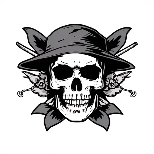 Gangster Tattoo From Ankle To Calf