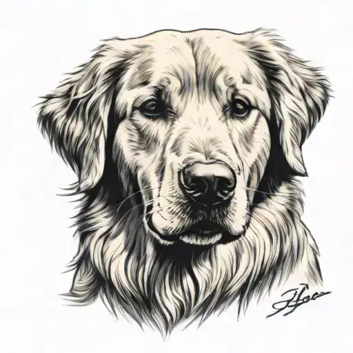 Golden Retriever Mixed With A Bear