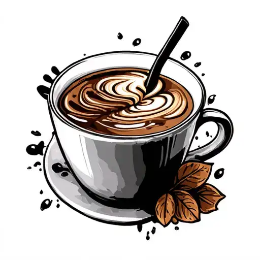 Ice Coffee With Thrift Shopping