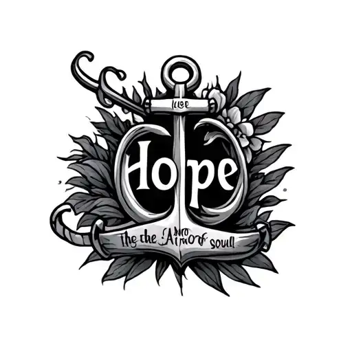 Hope Is The Anchor Of The Soul