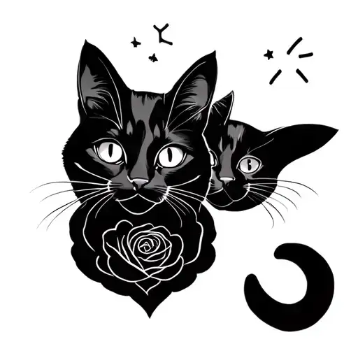 Rose And Star Cats