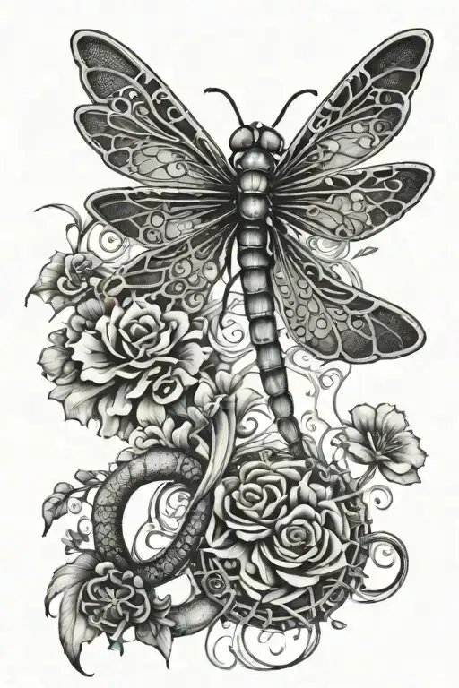 Dragonfly And Keywork Coheed And Cambria