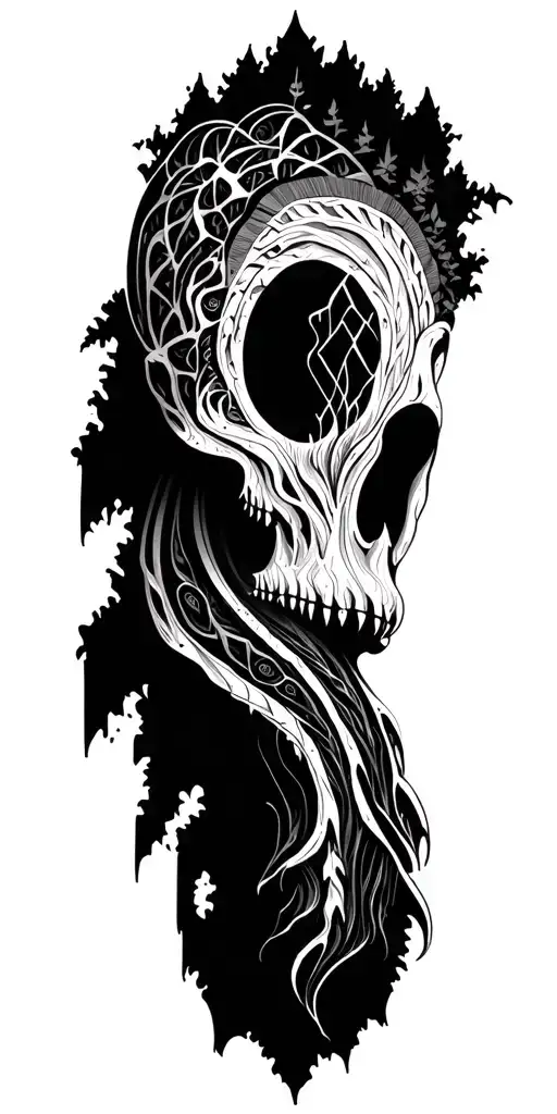 Geometric Psychedelic Forrest