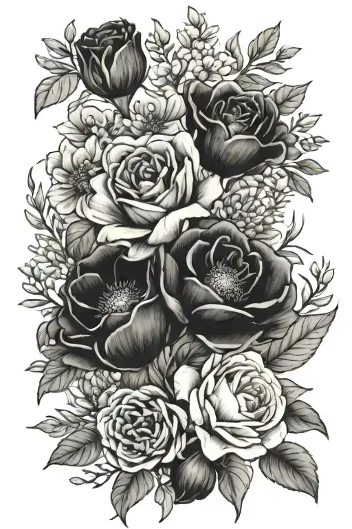 Birth Flower Bouquet