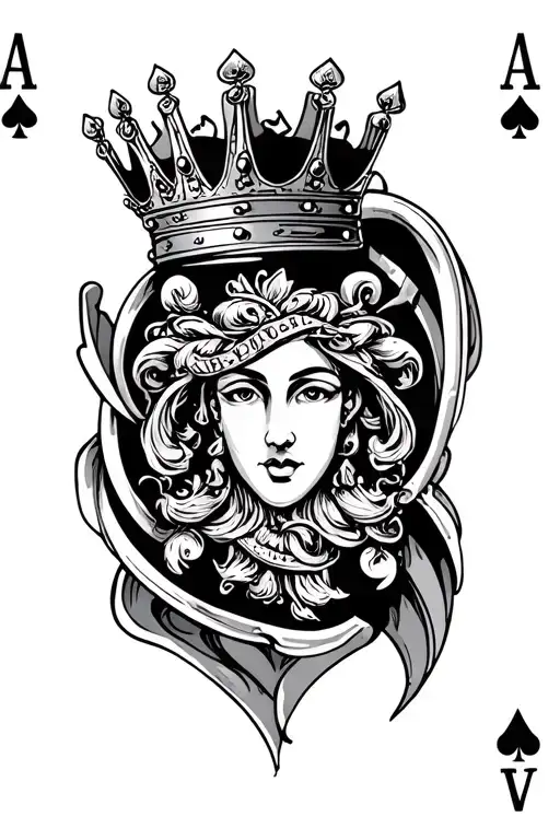 Aces And Kings Crown Surrounded