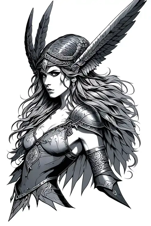 Valkyrie Warrior Woman