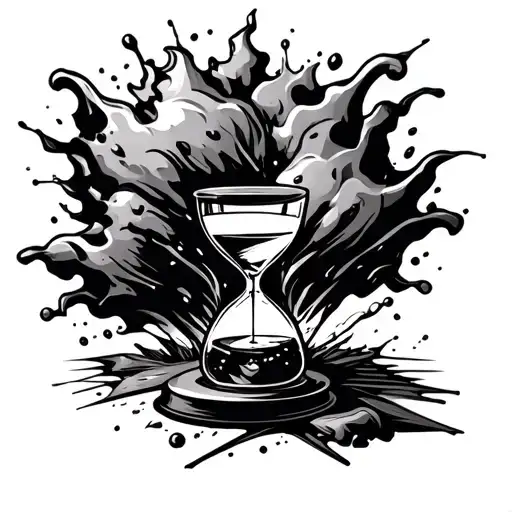 Exploding Hour Glass