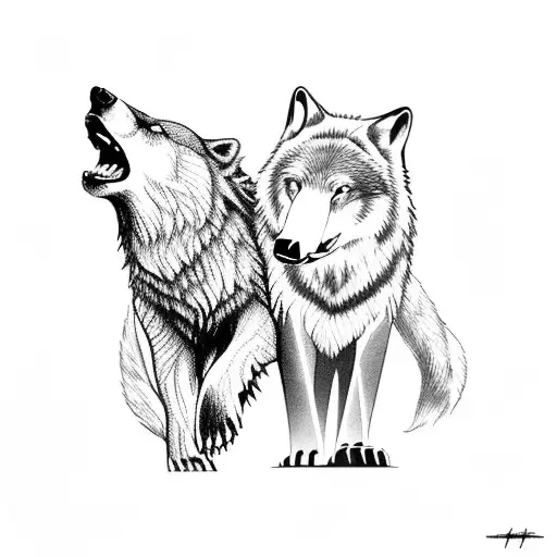 The Wolf Kills The Bear Cub