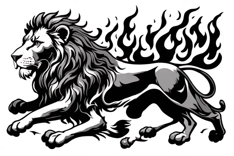 Zodiac Leo With Fire Element Representing Different Aspects