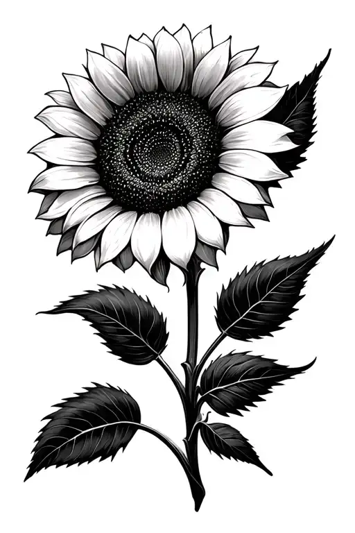 Sunflower Minimalist