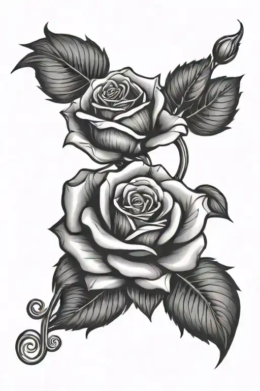 Musical Notes Rose Growing