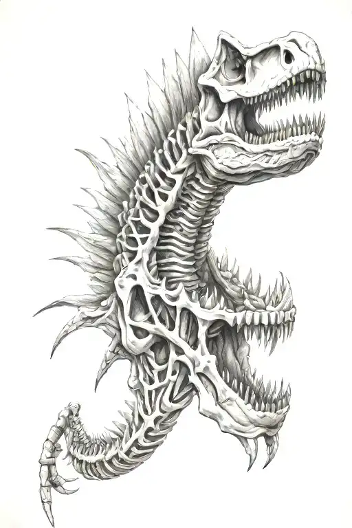 Spinosaurus Skeleton