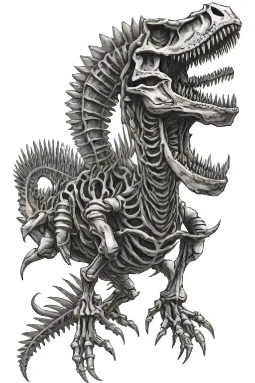 Spinosaurus Skeleton