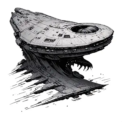 Create An Alien Spaceship With Conspiracy Theories Related To Aliens