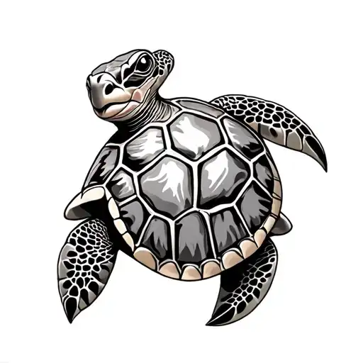 Bouslate With Sea Turtle Drawing Light Hawai