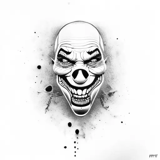 Trash Polka Mit Joker