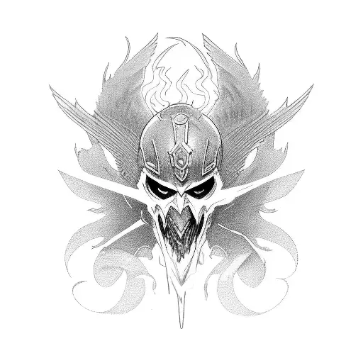 Phoenix Sleave Warrior Strength Biker