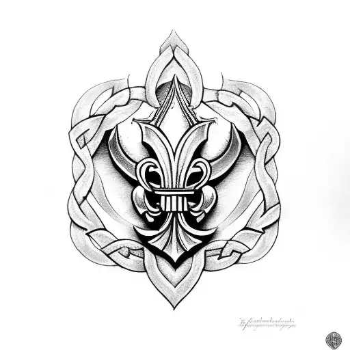 Fleur De Lis Celtic