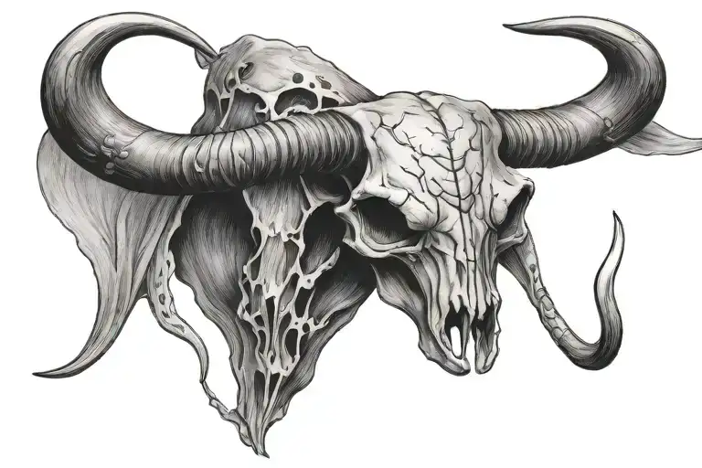 Longhorn Skull
