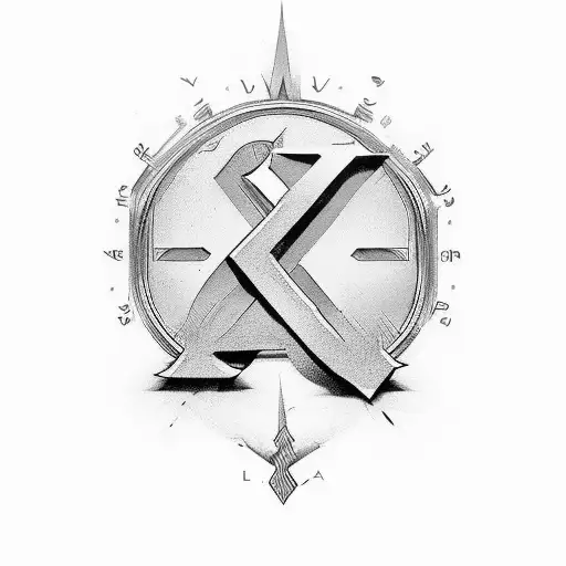 Letters A En V With Birth Year 1993 Under The Letters