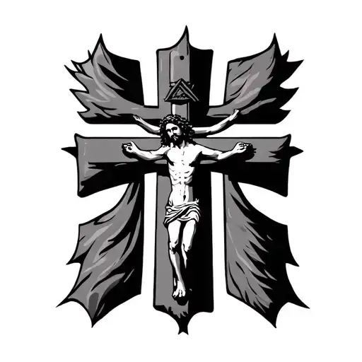 Three Crosses Jesus Cross