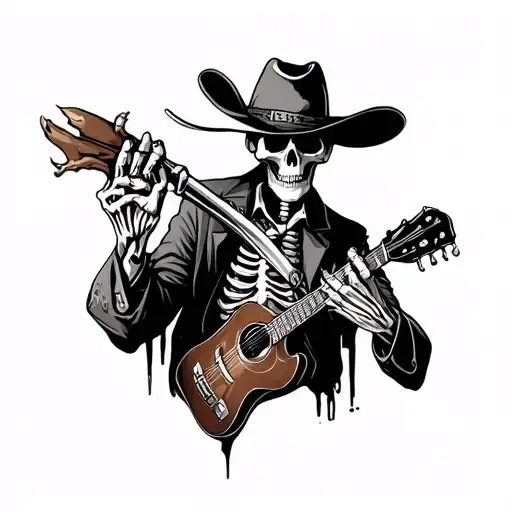Skeleton Cowboy
