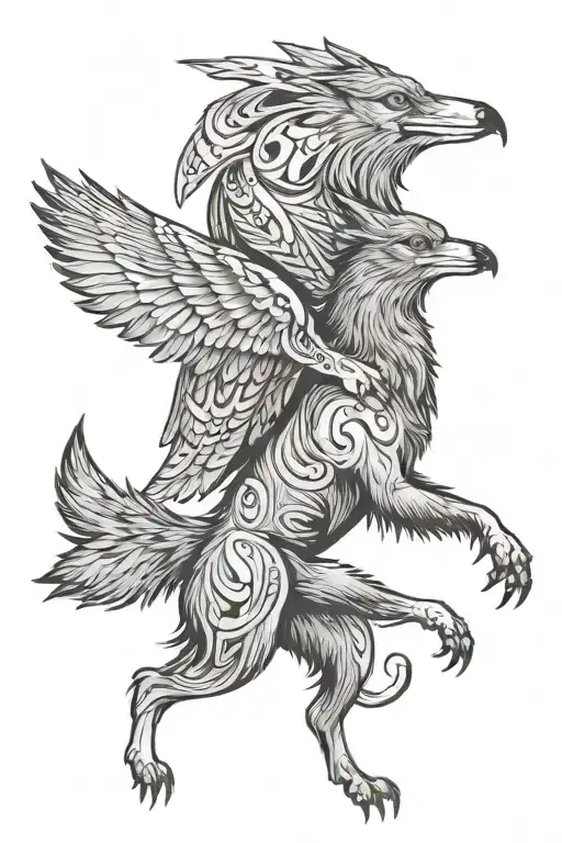 Crow And Coyote Dancing