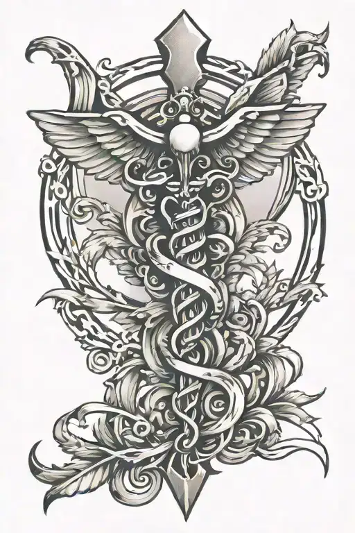 Caduceus And Choas Symbol Incorporated
