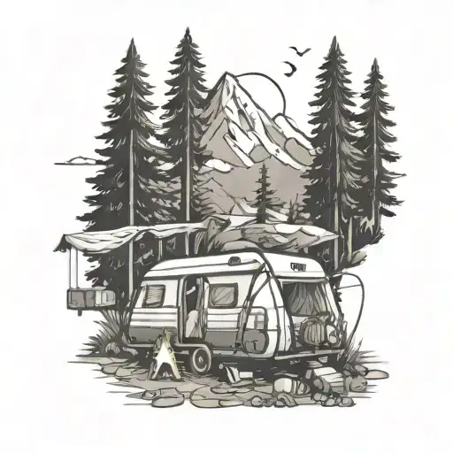 Camping Themed