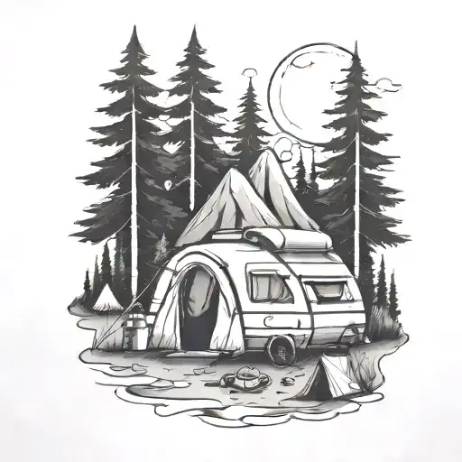 Camping Themed
