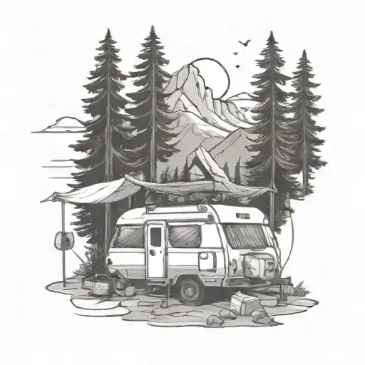 Camping Themed