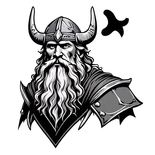 Memorial For A Viking Dad