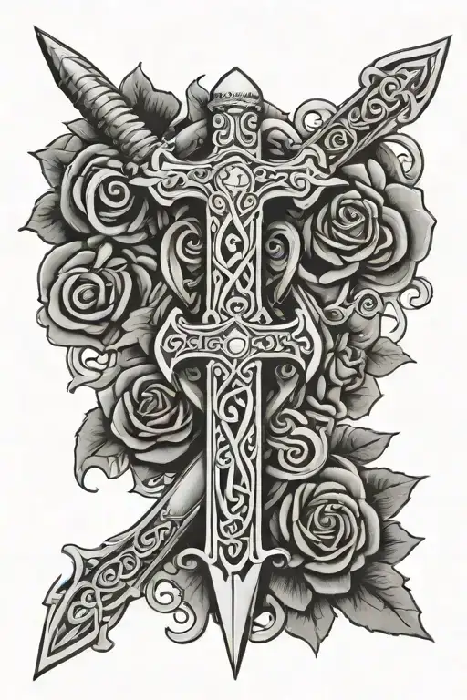 Irish Dagger Celtic