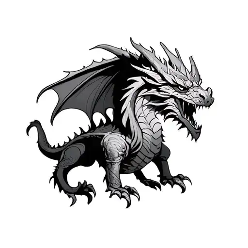 Lord Of The Rings And The Welsh Dragon