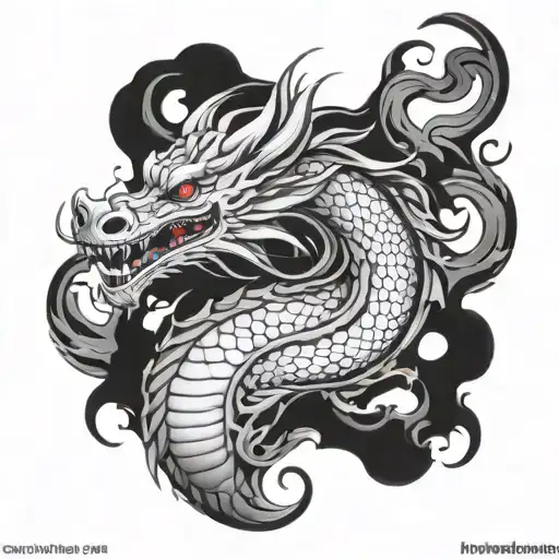 Elegant And Sexy Dragon