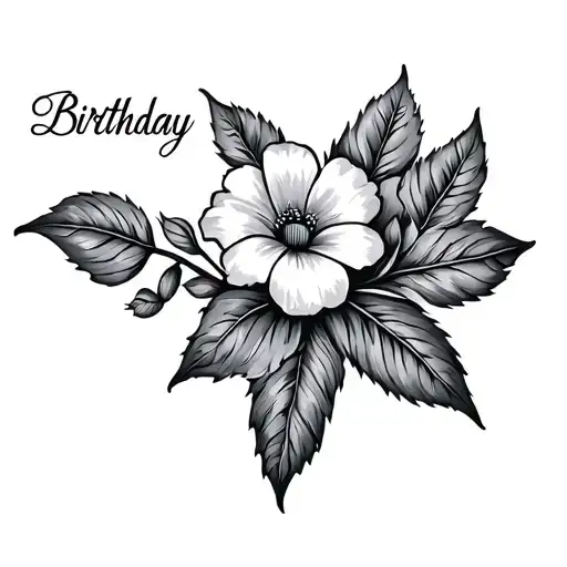 Birthday Flower For Family