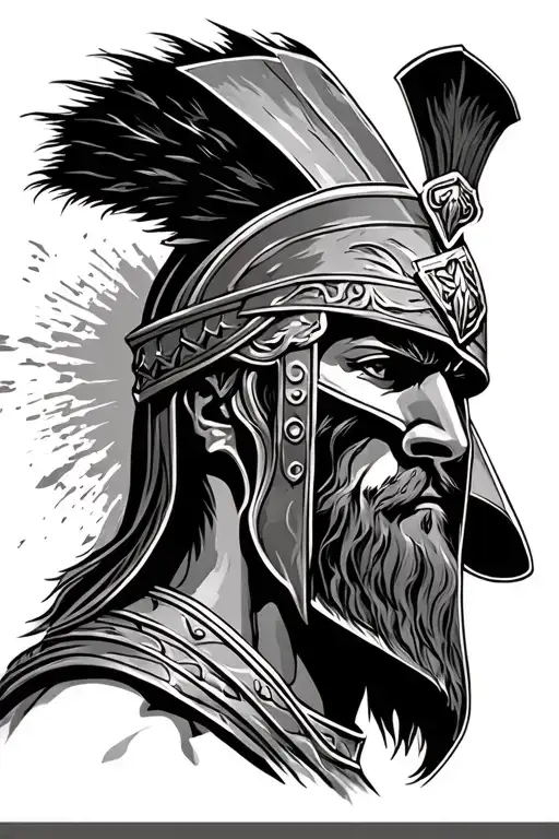 Greek True Warrior Spartan Looking Modern