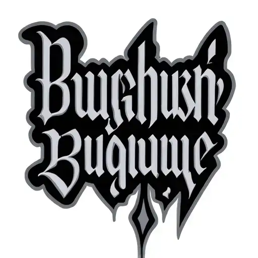 Burghausen Lettering