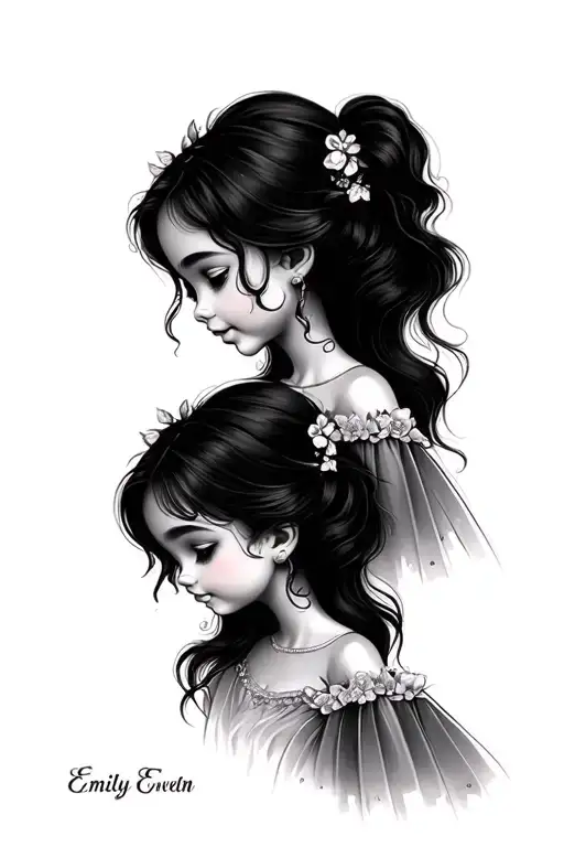 Twin Daughters Names Emily And Evelyn