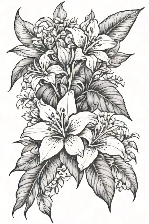 Tropical Floral Boquet