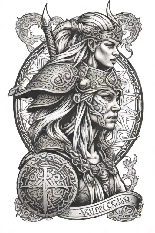 Female Viking Warrior