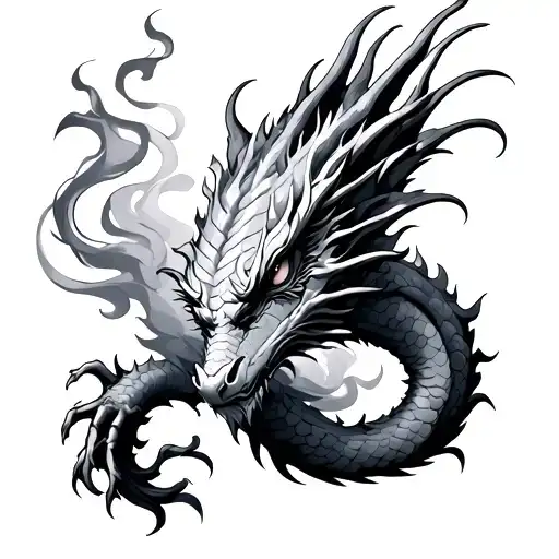 Smoky Dragon Wrapping Hand