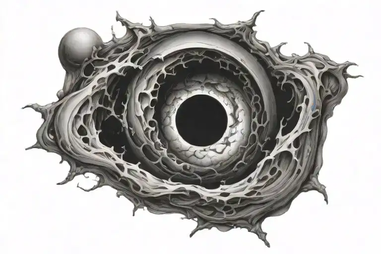 Real Black Hole Like